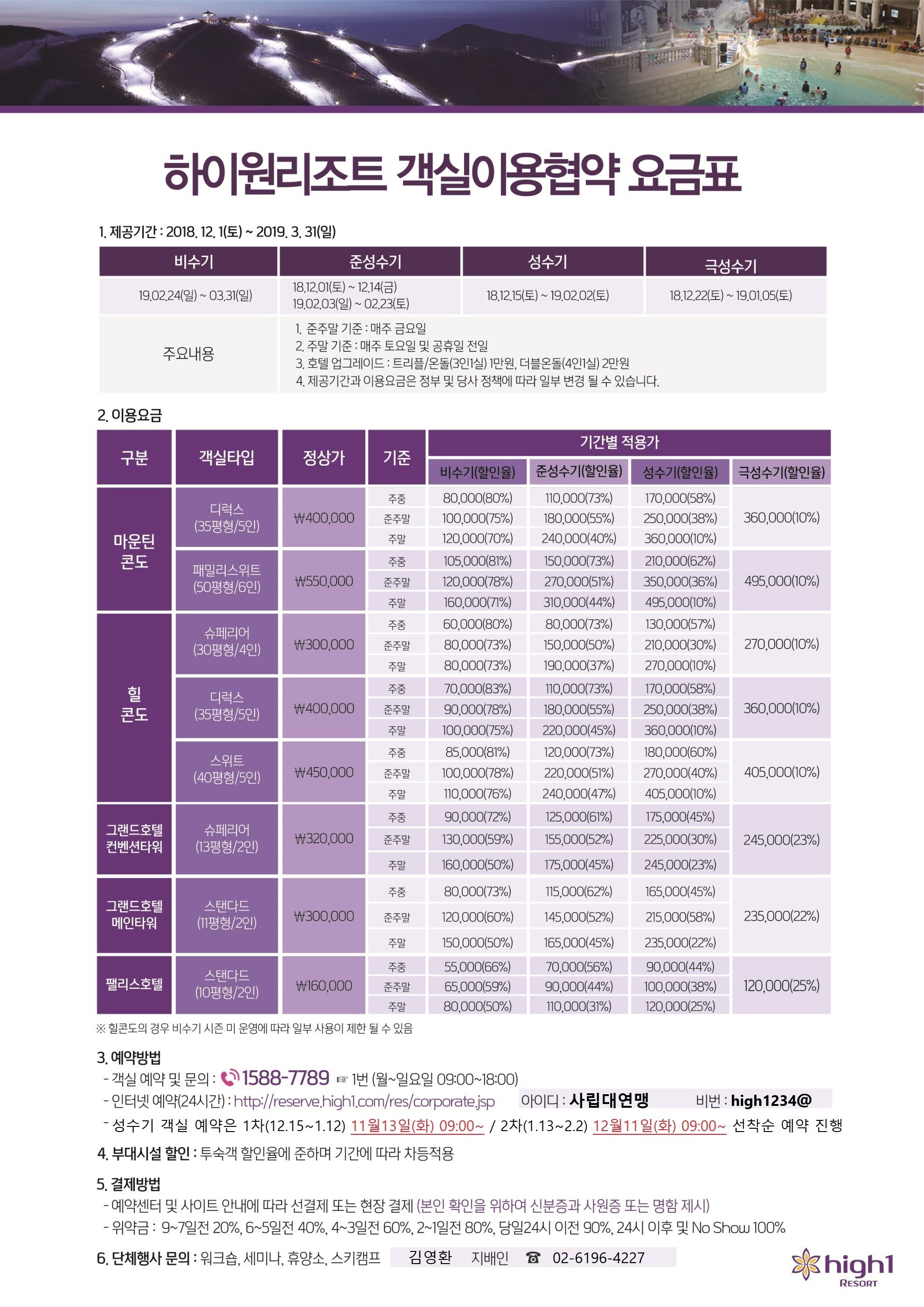 하이원리조트_사립대연맹 객실협약가격공지.jpg